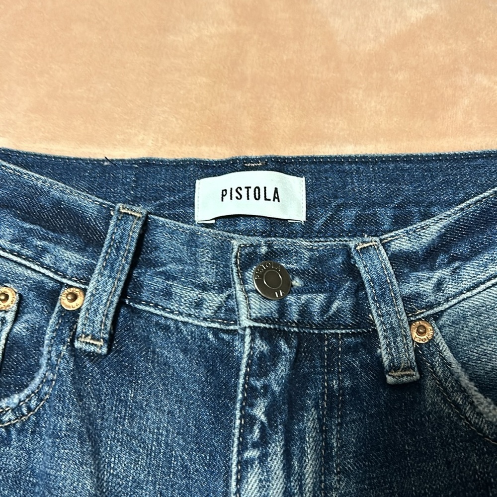 NWOT Pistola High Rise Ripped Jeans Size 25 - Picture 5 of 8